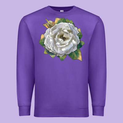 Pillow Fight Rose Premium Sweatshirt Designed By Lillyallendesigns