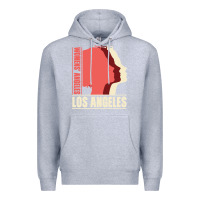 Heather Grey Women's Angeles Los Angeles Premium Hoodie - Bettercallsaul