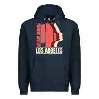 Navy Women's Angeles Los Angeles Premium Hoodie - Bettercallsaul