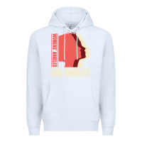 White Women's Angeles Los Angeles Premium Hoodie - Bettercallsaul