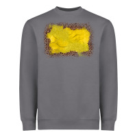 Storm gemstone yellow leopard background Heavyweight Sweatshirt - JahusDesignShop
