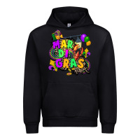 Black louisiana map mardi gras Urban Hoodie - CowGirlArtShop