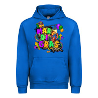 Cobalt louisiana map mardi gras Urban Hoodie - CowGirlArtShop