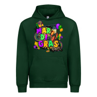 Forest Green louisiana map mardi gras Urban Hoodie - CowGirlArtShop