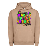 Pigment Burro louisiana map mardi gras Urban Hoodie - CowGirlArtShop