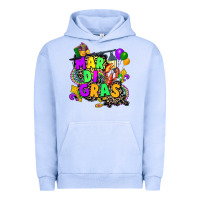 Pigment Grape Ice louisiana map mardi gras Urban Hoodie - CowGirlArtShop