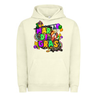 Pigment Pistachio louisiana map mardi gras Urban Hoodie - CowGirlArtShop