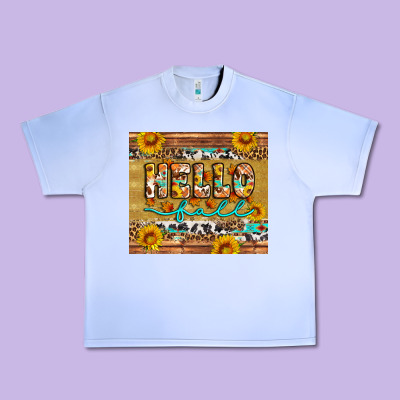 Western Hello Fall Tumbler Urban Heavy Tee Designed By Artiststas