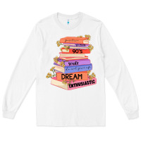 White booktroverts Long Sleeve Tee - JahusDesignShop