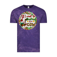 Cloud Purple Christmas all i want for christmas is a cow Vintage Tee - Artiststas
