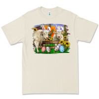 Bone Easter Farm Cows Bunny Ears And Eggs Premium Tee - RanaPortraitStore