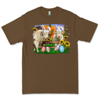 Cacao Easter Farm Cows Bunny Ears And Eggs Premium Tee - RanaPortraitStore