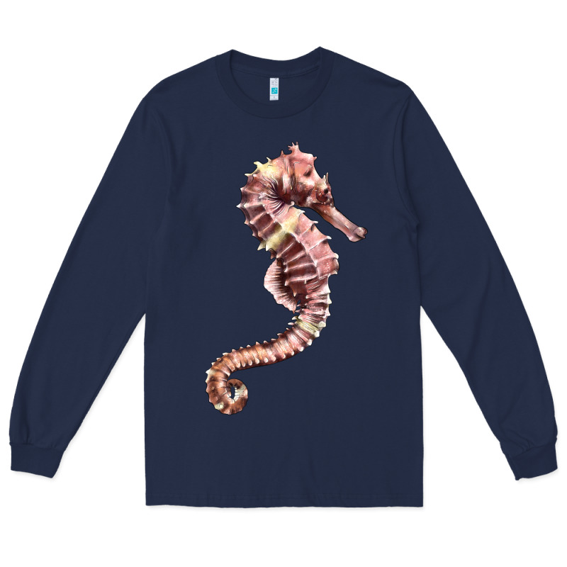 Pink Seahorse Long Sleeve Tee by LillyAllenDesigns | Teevron