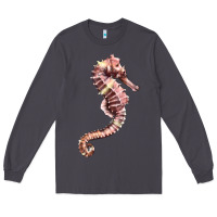 Smoke pink seahorse Long Sleeve Tee - LillyAllenDesigns