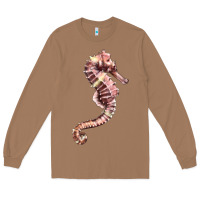 Toasted Coconut pink seahorse Long Sleeve Tee - LillyAllenDesigns