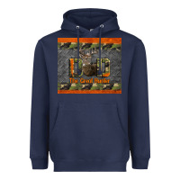 Navy Western Dad The Great Hunter Heavyweight Hoodie - LillyAllenDesigns