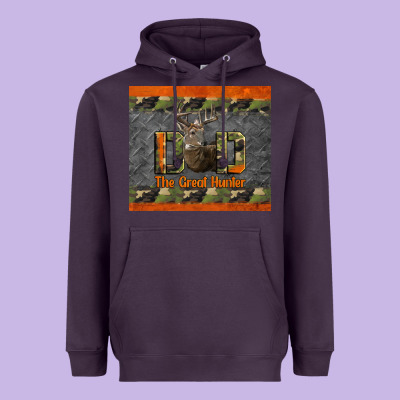 Western Dad The Great Hunter Heavyweight Hoodie Designed By Lillyallendesigns