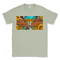Matcha longhorn bull skull license plate Classic Tee - Artiststas