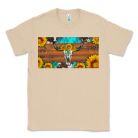 Mushroom longhorn bull skull license plate Classic Tee - Artiststas