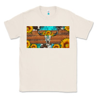 Natural longhorn bull skull license plate Classic Tee - Artiststas