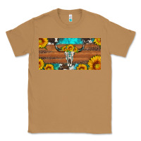 Toasted Coconut longhorn bull skull license plate Classic Tee - Artiststas