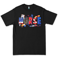 Black American nurse Premium Tee - Zillion Design Studio