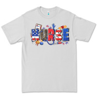 Dove Grey American nurse Premium Tee - Zillion Design Studio