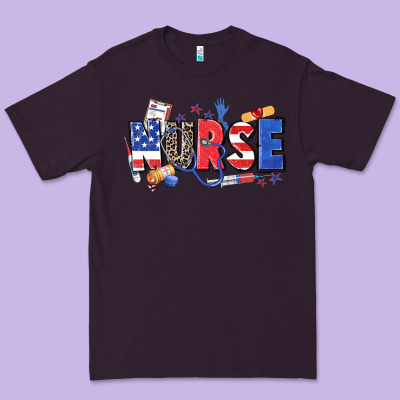 American Nurse Premium Tee Designed By Zillion Design Studio