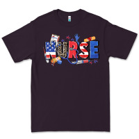 Plum American nurse Premium Tee - Zillion Design Studio