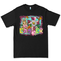 Black easter cross background Premium Tee - BarkalooDesign