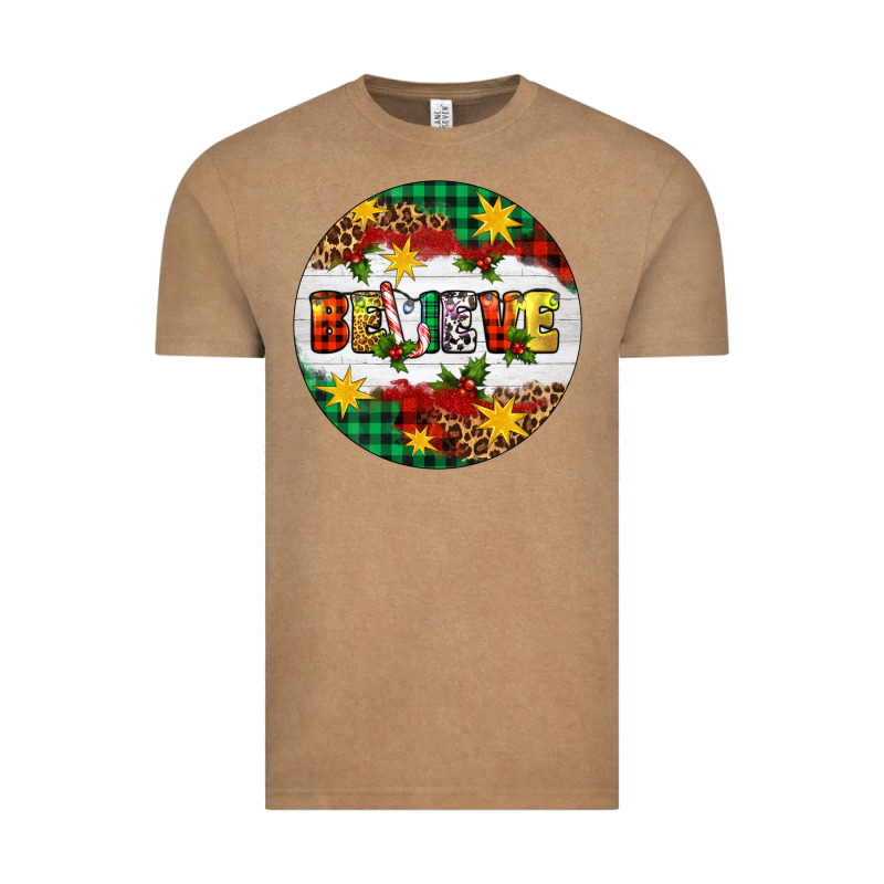 Christmas Believe Vintage Tee by Artiststas | Teevron