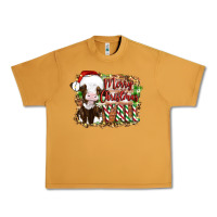 Peanut Butter merry christmas y'all cow Urban Heavy Tee - Artiststas