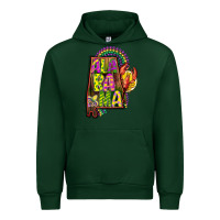 Forest Green mardi gras alabama map Urban Hoodie - CowGirlArtShop