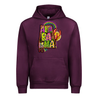 Mauve Wine mardi gras alabama map Urban Hoodie - CowGirlArtShop