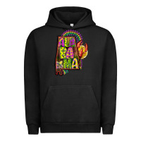 Pigment Black mardi gras alabama map Urban Hoodie - CowGirlArtShop