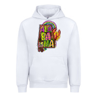 White mardi gras alabama map Urban Hoodie - CowGirlArtShop