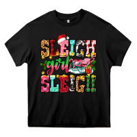 Black sleigh girl sleigh Heavy Core Tee - Zillion Design Studio