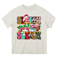 Cream sleigh girl sleigh Heavy Core Tee - Zillion Design Studio