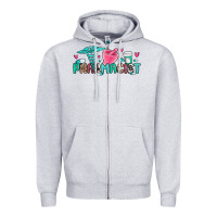 Heather Grey pharmacist Zipper Hoodie - MaliasSmallBusiness