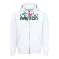 White pharmacist Zipper Hoodie - MaliasSmallBusiness