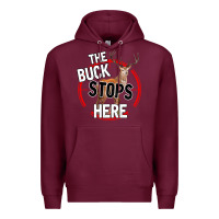 Burgundy The Bucks Stops Here Premium Hoodie - Bettercallsaul