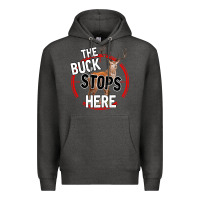 Charcoal Heather The Bucks Stops Here Premium Hoodie - Bettercallsaul