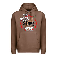 Chestnut The Bucks Stops Here Premium Hoodie - Bettercallsaul