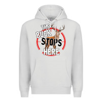 Dove Grey The Bucks Stops Here Premium Hoodie - Bettercallsaul