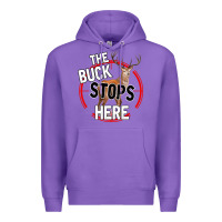 Purple The Bucks Stops Here Premium Hoodie - Bettercallsaul