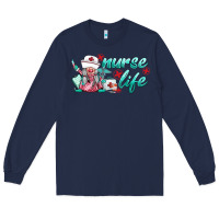 Navy nurse life gnomies Long Sleeve Tee - BarkalooDesign