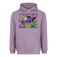 Lavender mardi gras cruise celebration Heavyweight Hoodie - LillyAllenDesigns