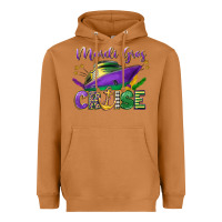 Meerkat mardi gras cruise celebration Heavyweight Hoodie - LillyAllenDesigns