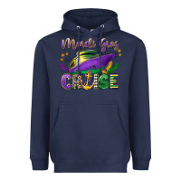 Navy mardi gras cruise celebration Heavyweight Hoodie - LillyAllenDesigns