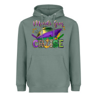 Sage mardi gras cruise celebration Heavyweight Hoodie - LillyAllenDesigns